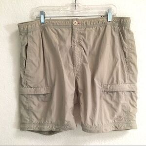 The North Face  gorpcore zip off nylon shorts XL‎